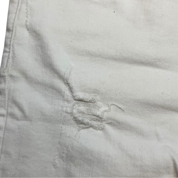 SEVEN7 women’s white jeans shorts size 16 - Picture 2 of 2